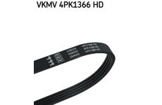 ozubený klínový řemen SKF VKMV 4PK1366 HD