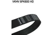 ozubený klínový řemen SKF VKMV 8PK800 HD