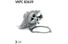 Vodní čerpadlo, chlazení motoru SKF VKPC 83639