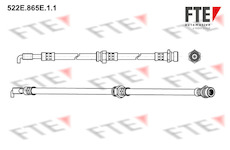 Brzdová hadice FTE 9240741