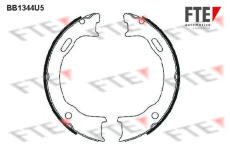 Sada brzdových čelistí, parkovací brzda FTE 9100097