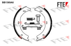 Sada brzdových čelistí, parkovací brzda FTE 9100115