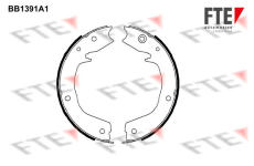 Sada brzdových čelistí, parkovací brzda FTE 9100129