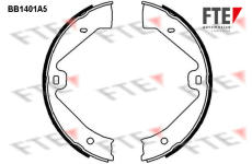 Sada brzdových čelistí, parkovací brzda FTE 9100136