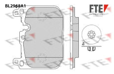 Sada brzdových destiček, kotoučová brzda FTE 9011212