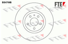 Brzdový kotouč FTE 9082330