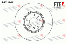 Brzdový kotouč FTE 9082557
