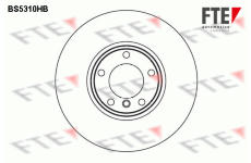 Brzdový kotouč FTE 9082561