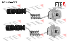 Výstražný kontakt, opotřebení obložení FTE BZ1003W-SET