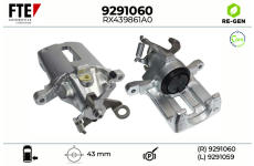 Brzdový třmen FTE 9291060
