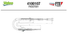 Tazne lanko, ovladani spojky FTE 4100107