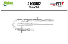 Tazne lanko, ovladani spojky FTE 4100502