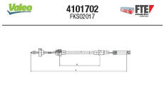 Tazne lanko, ovladani spojky FTE 4101702