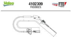 Tazne lanko, ovladani spojky FTE 4102309