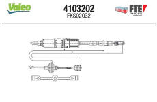 Tazne lanko, ovladani spojky FTE 4103202