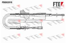 Tažné lanko, parkovací brzda FTE 9250032
