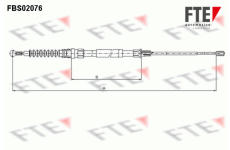 Tažné lanko, parkovací brzda FTE FBS02076