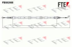 Tazne lanko, parkovaci brzda FTE FBS02088