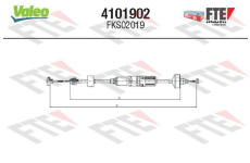 Tazne lanko, ovladani spojky FTE 4101902