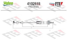 Tazne lanko, ovladani spojky FTE 4102618