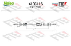 Tazne lanko, ovladani spojky FTE 4103118