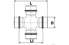 Kĺb, kĺbový hriadeľ HERTH+BUSS JAKOPARTS J2929001