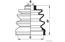 Sada měchů, hnací hřídel HERTH+BUSS JAKOPARTS J2861002
