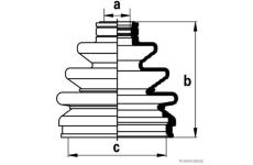 Sada měchů, hnací hřídel HERTH+BUSS JAKOPARTS J2867004