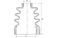 Sada měchů, hnací hřídel HERTH+BUSS JAKOPARTS J2898009