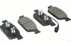 Sada brzdových destiček, kotoučová brzda HERTH+BUSS JAKOPARTS J36008104