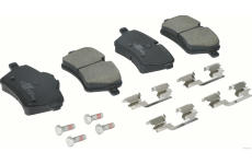 Sada brzdových destiček, kotoučová brzda HERTH+BUSS JAKOPARTS J3600884