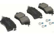Sada brzdových destiček, kotoučová brzda HERTH+BUSS JAKOPARTS J3610831