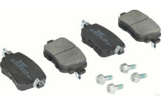 Sada brzdových destiček, kotoučová brzda HERTH+BUSS JAKOPARTS J3610838