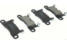 Sada brzdových destiček, kotoučová brzda HERTH+BUSS JAKOPARTS J3610850