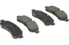 Sada brzdových destiček, kotoučová brzda HERTH+BUSS JAKOPARTS J3611061