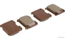 Sada brzdových destiček, kotoučová brzda HERTH+BUSS JAKOPARTS J3612015