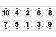 Sada šroubů hlavy válce GOETZE 22-18002B