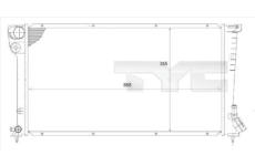 Chladič, chlazení motoru TYC 705-0002