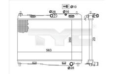 Chladič, chlazení motoru TYC 710-0059-R