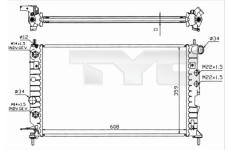 Chladič, chlazení motoru TYC 725-0004-R