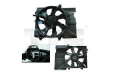 Větrák, kondenzátor klimatizace TYC 813-1003