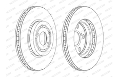 Brzdový kotouč FERODO DDF1064C