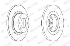 Brzdový kotouč FERODO DDF1157C