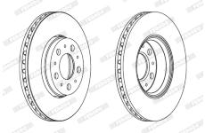 Brzdový kotouč FERODO DDF1163C