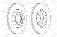 Brzdový kotouč FERODO DDF1164C