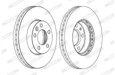 kotouč brzdový FERODO DDF1253C-1