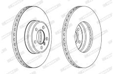Brzdový kotouč FERODO DDF1411C-1