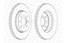 Brzdový kotouč FERODO DDF1510C