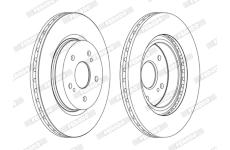 Brzdový kotouč FERODO DDF1635C