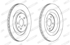 Brzdový kotouč FERODO DDF1667C